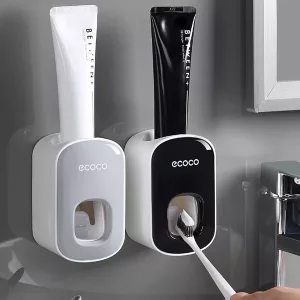automatic toothpaste dispenser, toothpaste dispenser, wall mount toothpaste dispenser, electric toothpaste dispenser