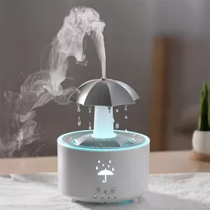 essential oil diffuser, oil diffuser, air humidifier, raindrop humidifier, aroma diffuser, umbrella humidifier