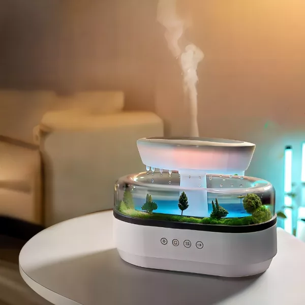 oil diffuser, cool mist humidifier, air humidifier, rain humidifier, essential oil diffuser, aroma diffuser