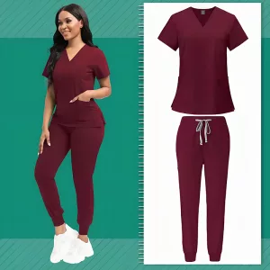 scrubs, scrubs set, nurse uniform, women scrub set, hospital uniform, clinic uniform