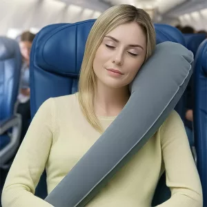 travel pillow, car pillow, inflatable pillow, plane pillow, nap pillow