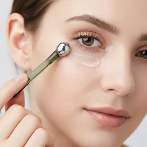 eye massager, eye roller, eye cream applicator, under eye roller