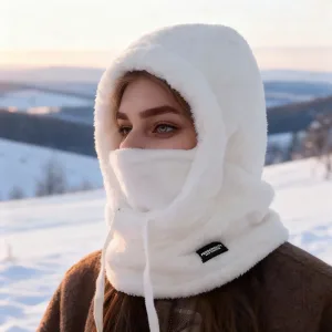 balaclava hat, winter balaclava hat, hooded hat, scarf hood, hat hood