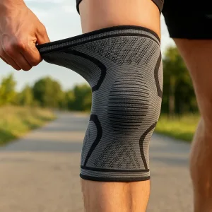 knee brace support, knee compression sleeve