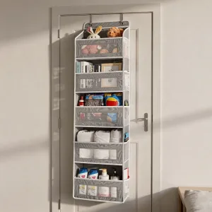 door hanging storage, over the door organizer, over the door clothes hanger, door hanging organizer