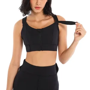 High Support Sports Bra - Black