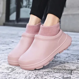 women shoes, slip on shoes, waterproof shoes, garden shoes, waterproof slippers