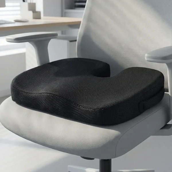 seat cushion, donut pillow, donut cushion, sciatica seat cushion, pressure relief seat cushion, coccyx seat cushion, tailbone pillow, hemorrhoid cushion
