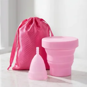 silicone menstrual cup, reusable silicone menstrual cup